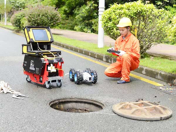 莎车管道机器人检测
